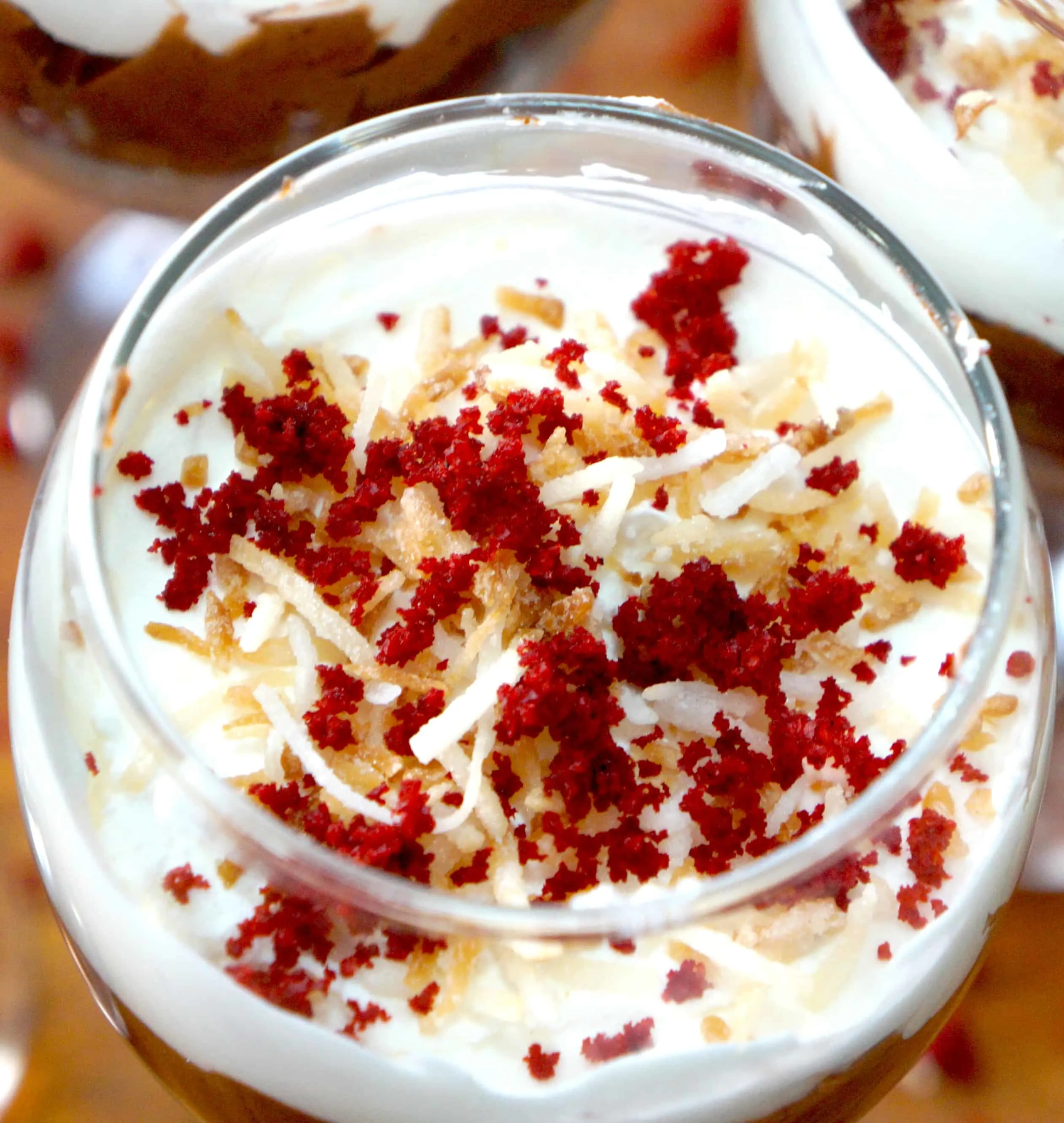 Red Velvet Parfaits - THIS IS NOT DIET FOOD