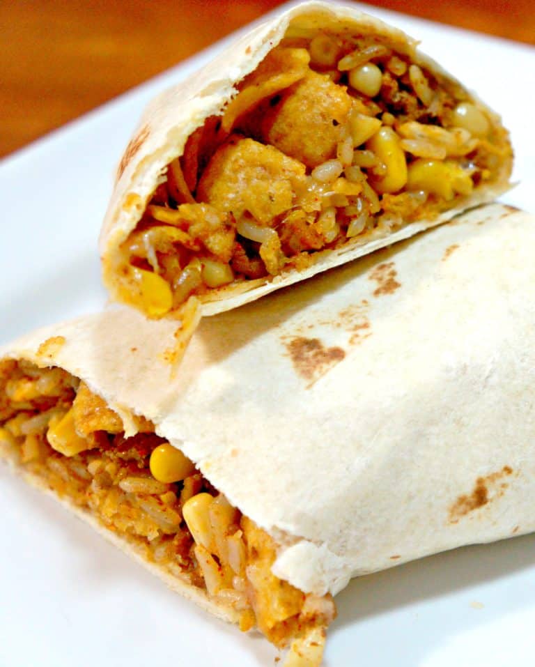 Mexican Beef Crunch Wrap - THIS IS NOT DIET FOOD