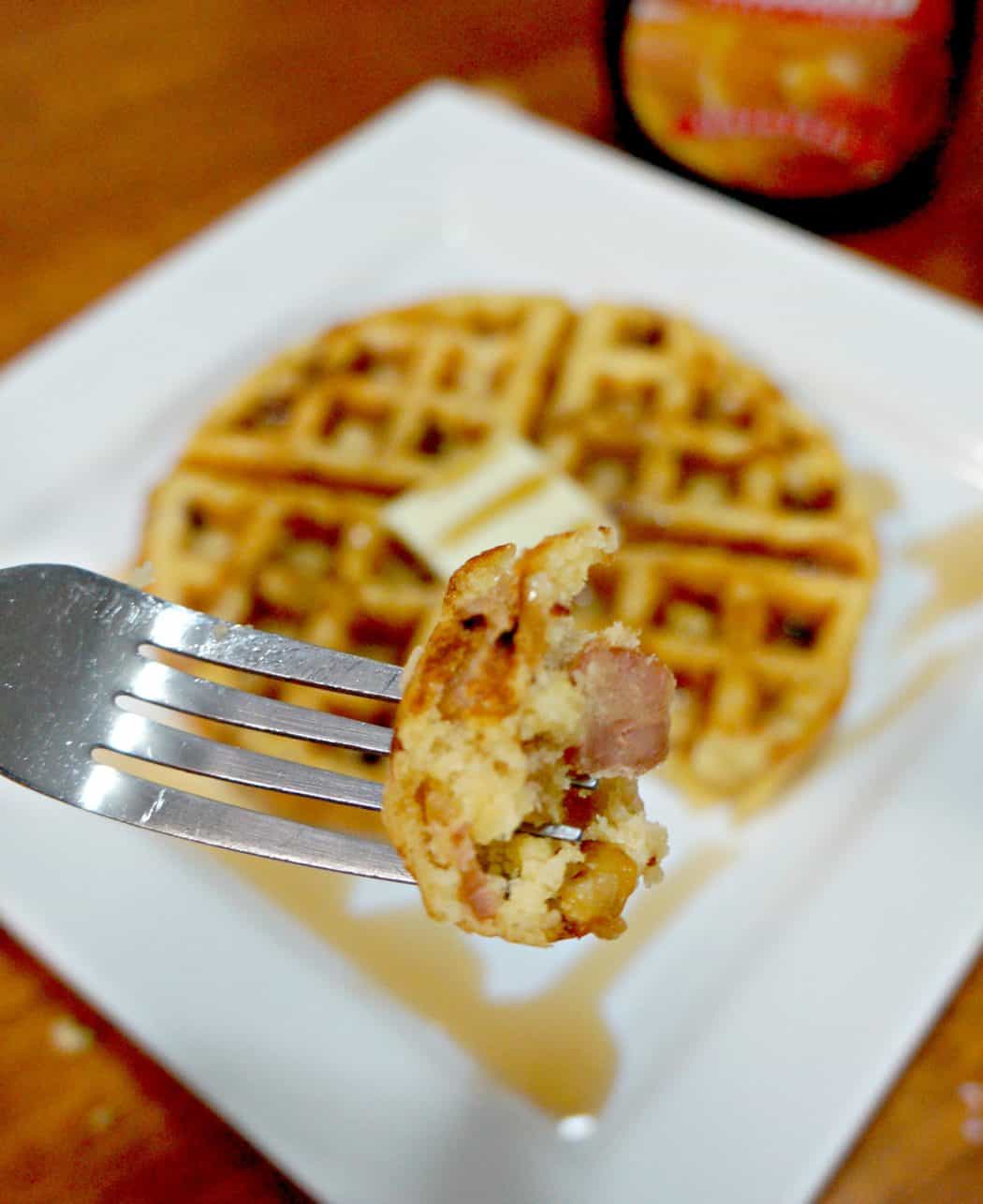 Bacon & Sausage Waffles THIS IS NOT DIET FOOD