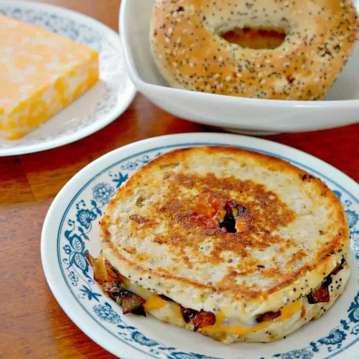 Everything Bagel Grilled Cheese