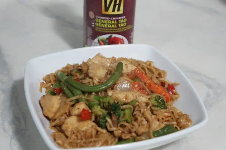 Chinese Take-Out Style Chicken & Ramen