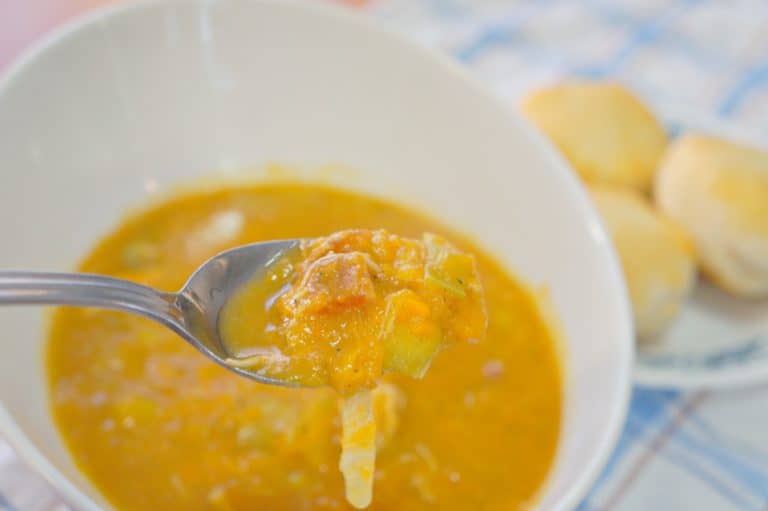 Sweet Potato Chicken & Bacon Soup