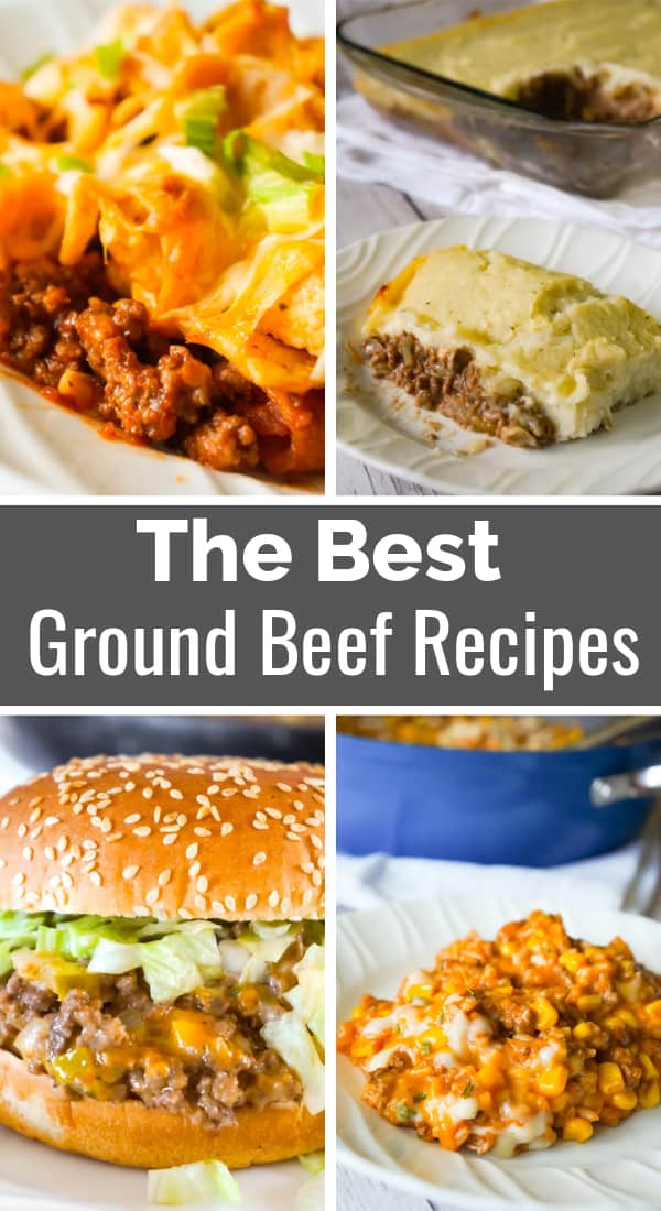 The Best Ground Beef Recipes | Easy Ground Beef Recipes | Easy Dinner Recipes | Frito Pie | Big Mac Sloppy Joes | Ground Beef and Rice | Shepherd's Pie | Ground Beef Casseroles