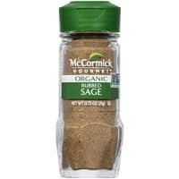McCormick Gourmet Rubbed Organic Sage, 0.75 oz