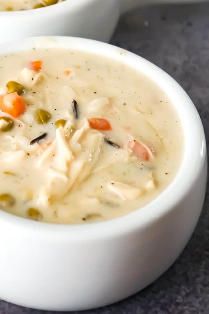 Creamy Turkey Soup with Rice THIS IS NOT DIET FOOD