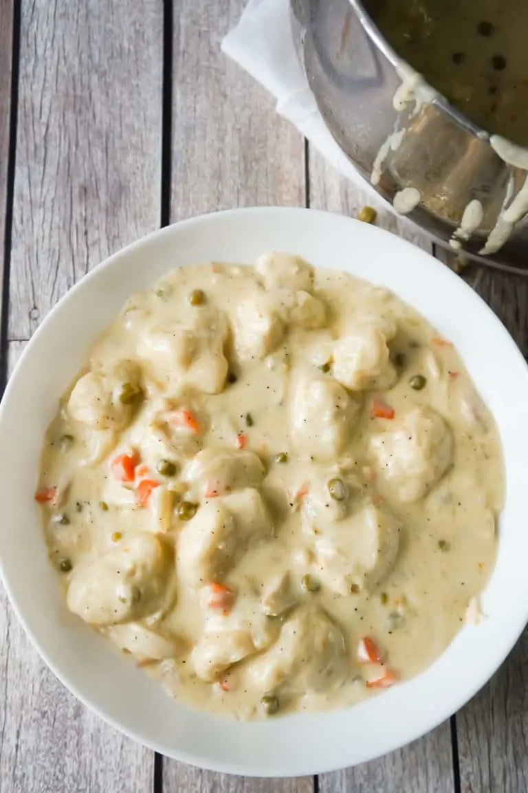 Easy Chicken and Dumplings with Biscuits - healthy recipes