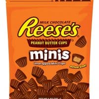 REESE'S Peanut Butter Cup Minis, Chocolate Candy, 8 Ounce