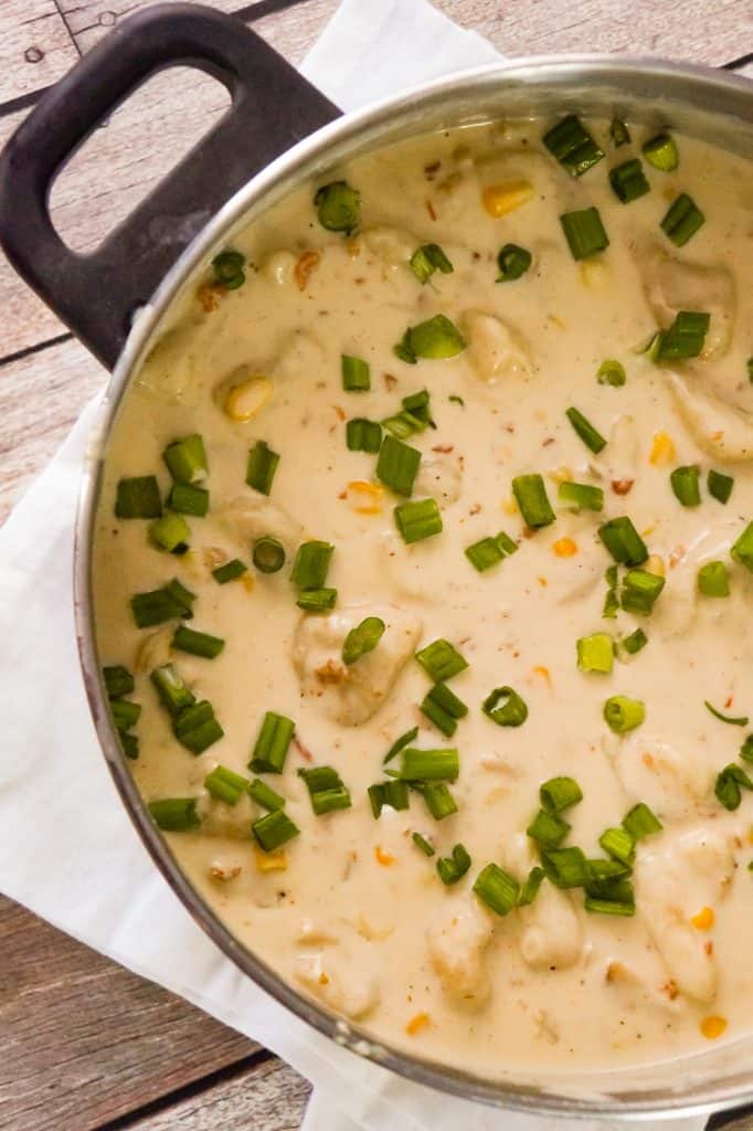 Cajun Chicken and Dumplings with Bacon THIS IS NOT DIET FOOD