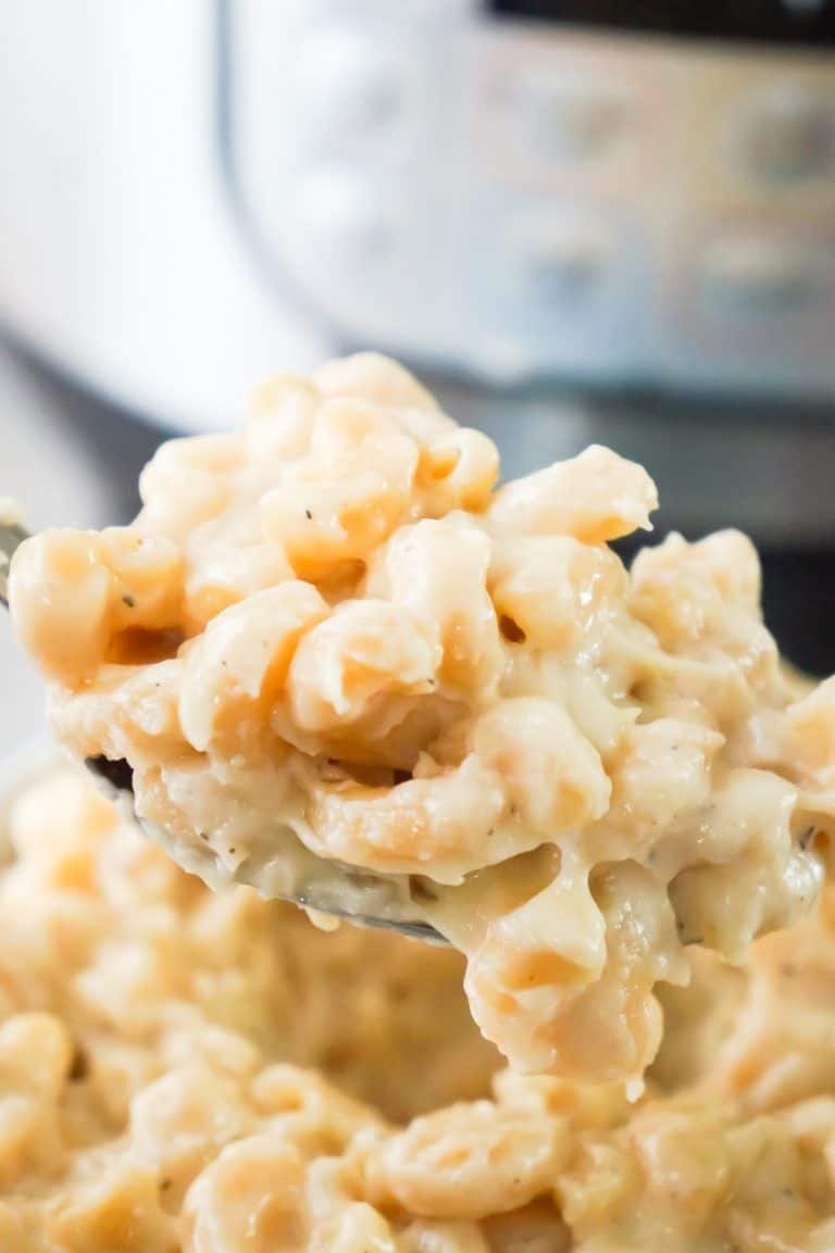 Instant Pot Mac and Cheese is a delicious cheesy pasta recipe that is super easy to make. This homemade mac and cheese is loaded with Gouda and Mozzarella.