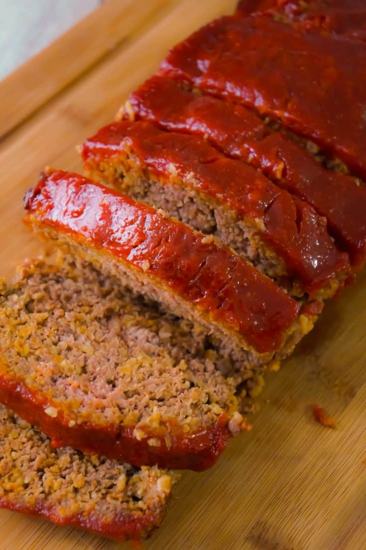 Meatloaf with Oatmeal - This is Not Diet Food