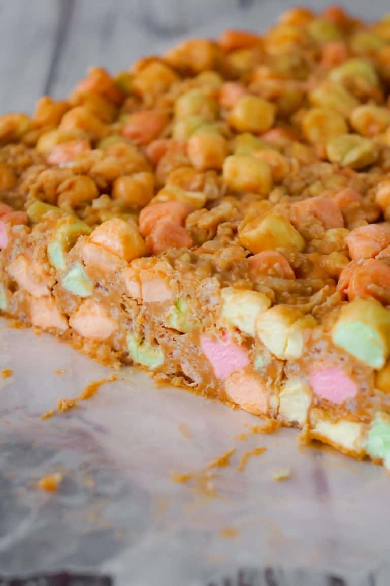 Peanut Butter Marshmallow Bars THIS IS NOT DIET FOOD