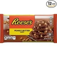 REESE'S Peanut Butter Baking Chips, Gluten Free, 10 Ounce Bag (Pack of 12)