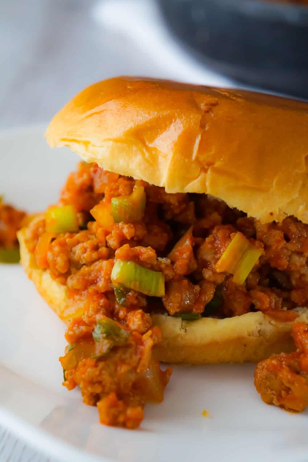 Turkey Sloppy Joes are an easy dinner recipe perfect for busy weeknights. These tasty sandwiches are loaded with ground turkey tossed in a homemade sloppy joe sauce.