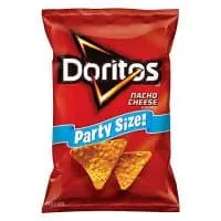 Doritos Nacho Cheese Flavored Tortilla Chips, Party Size! (15 Ounce)