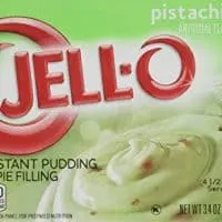 Jell-O Instant Pudding & Pie Filling, Pistachio, 3.4-Ounce Boxes (Pack of 4)