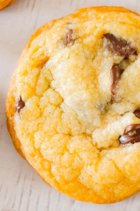 Chocolate Chip Cookies with Crisco is an easy homemade chocolate chip cookie recipe using golden Crisco and loaded with semi-sweet chocolate chips.