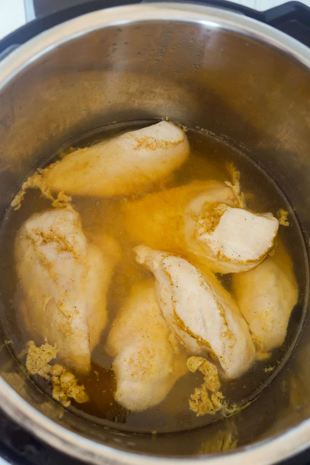 Cooked Chicken Breasts in an Instant Pot