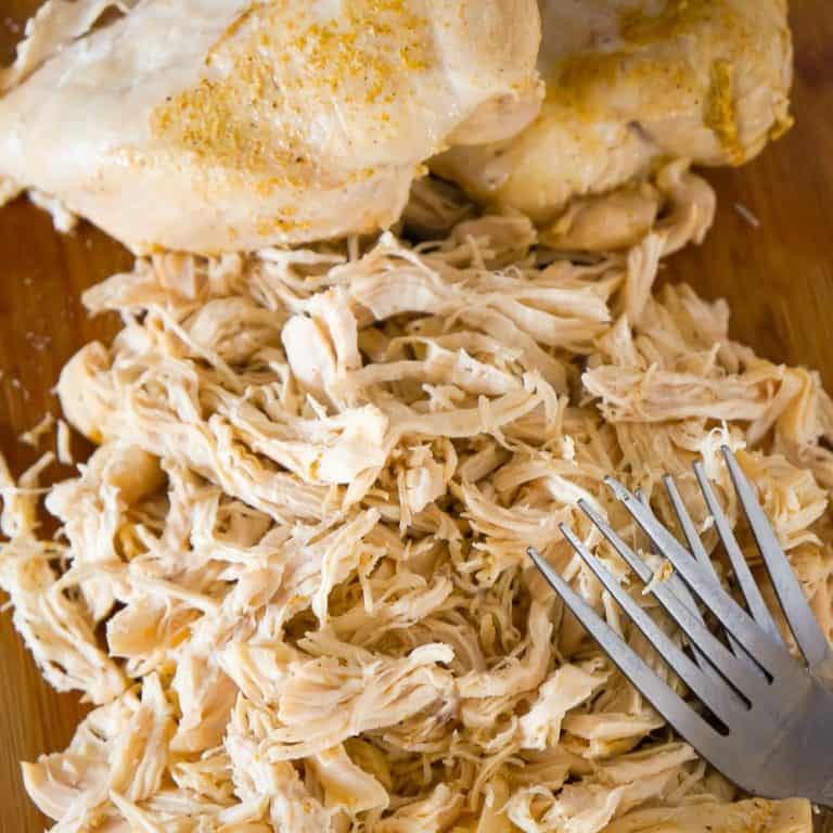 Instant Pot Shredded Chicken Breasts are perfect for using in casseroles, sandwiches, pasta dishes and more.This easy recipe produces about 6 cups of tender and delicious shredded chicken that can be used in any recipe calling for cooked and shredded chicken.Instant Pot shredded chicken can be cooked in advanced and used in multiple dinner recipes throughout the week instead of using store bought rotisserie chicken.