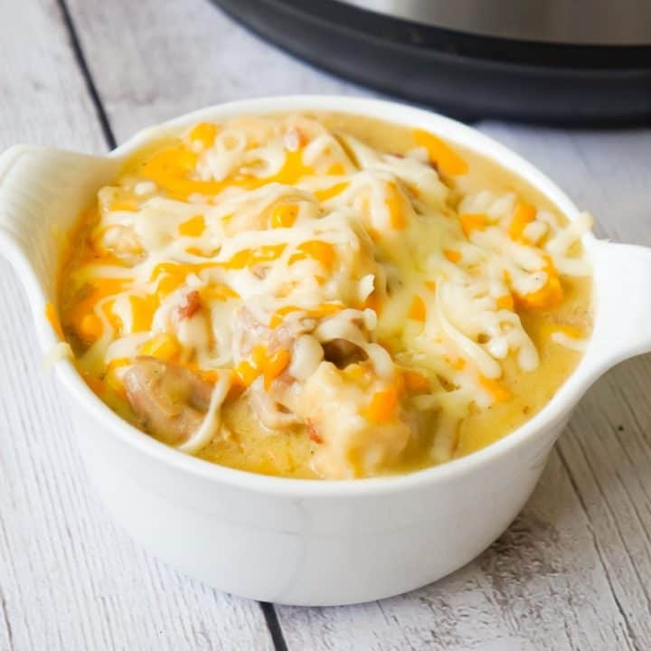 Instant Pot Chicken and Dumplings - THIS IS NOT DIET FOOD