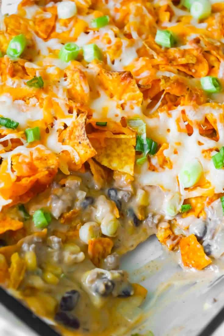 Doritos Casserole with Ground Beef THIS IS NOT DIET FOOD