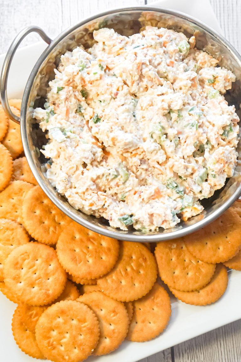 Bacon Cheddar Chicken Salad Dip THIS IS NOT DIET FOOD