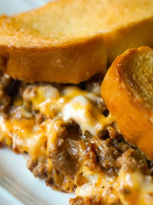 How to Make Bacon Cheeseburger Grilled Cheese Casserole - THIS IS NOT ...