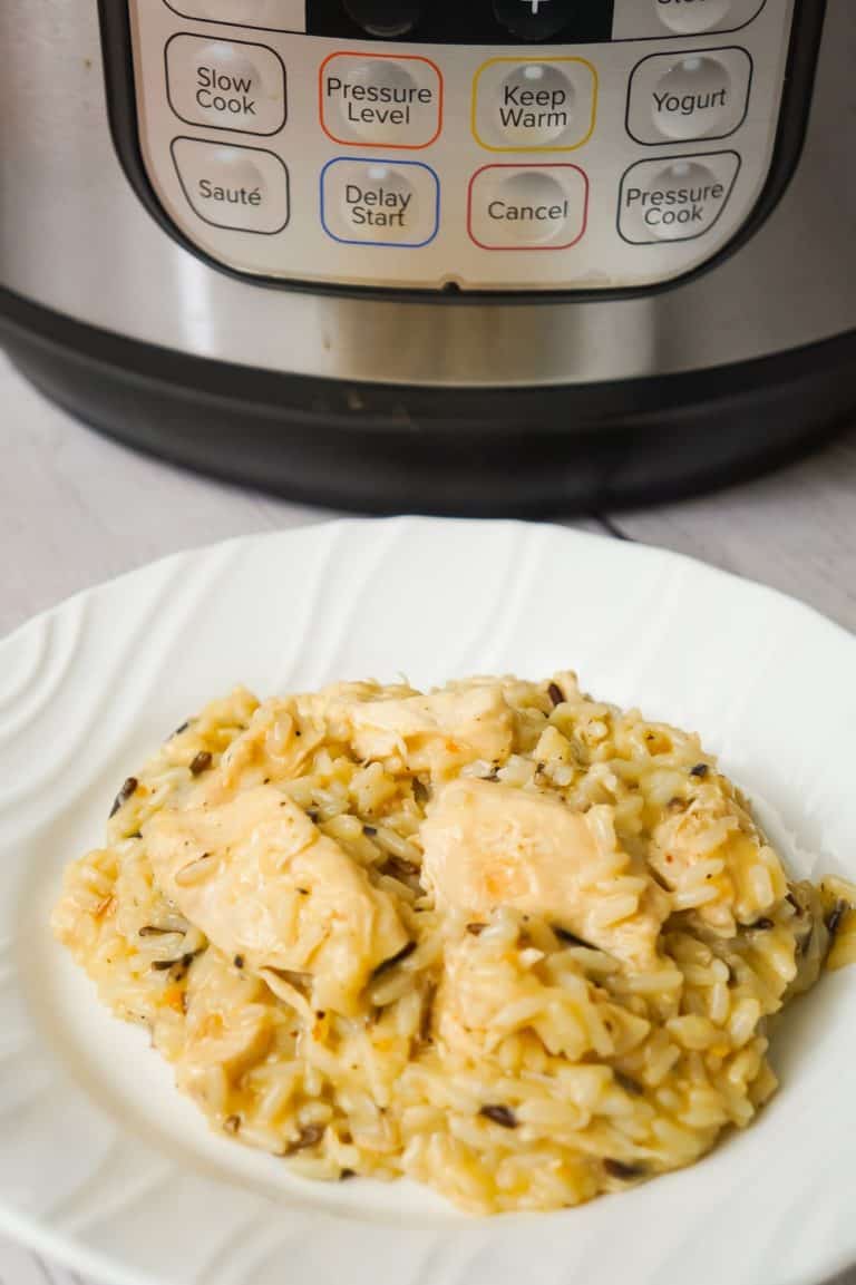 Instant Pot Lemon Pepper Chicken and Rice THIS IS NOT DIET FOOD