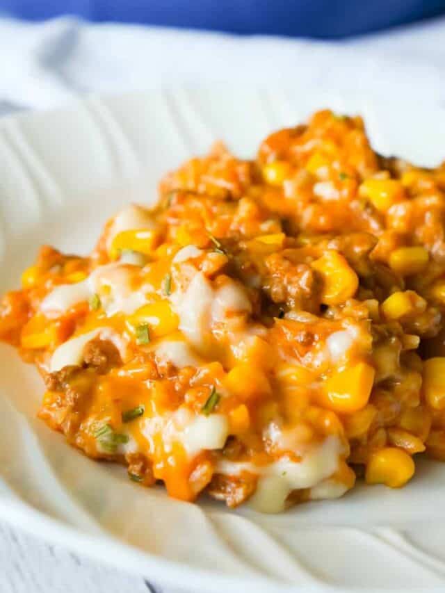 One Pot Mexican Ground Beef and Rice Recipe - THIS IS NOT DIET FOOD