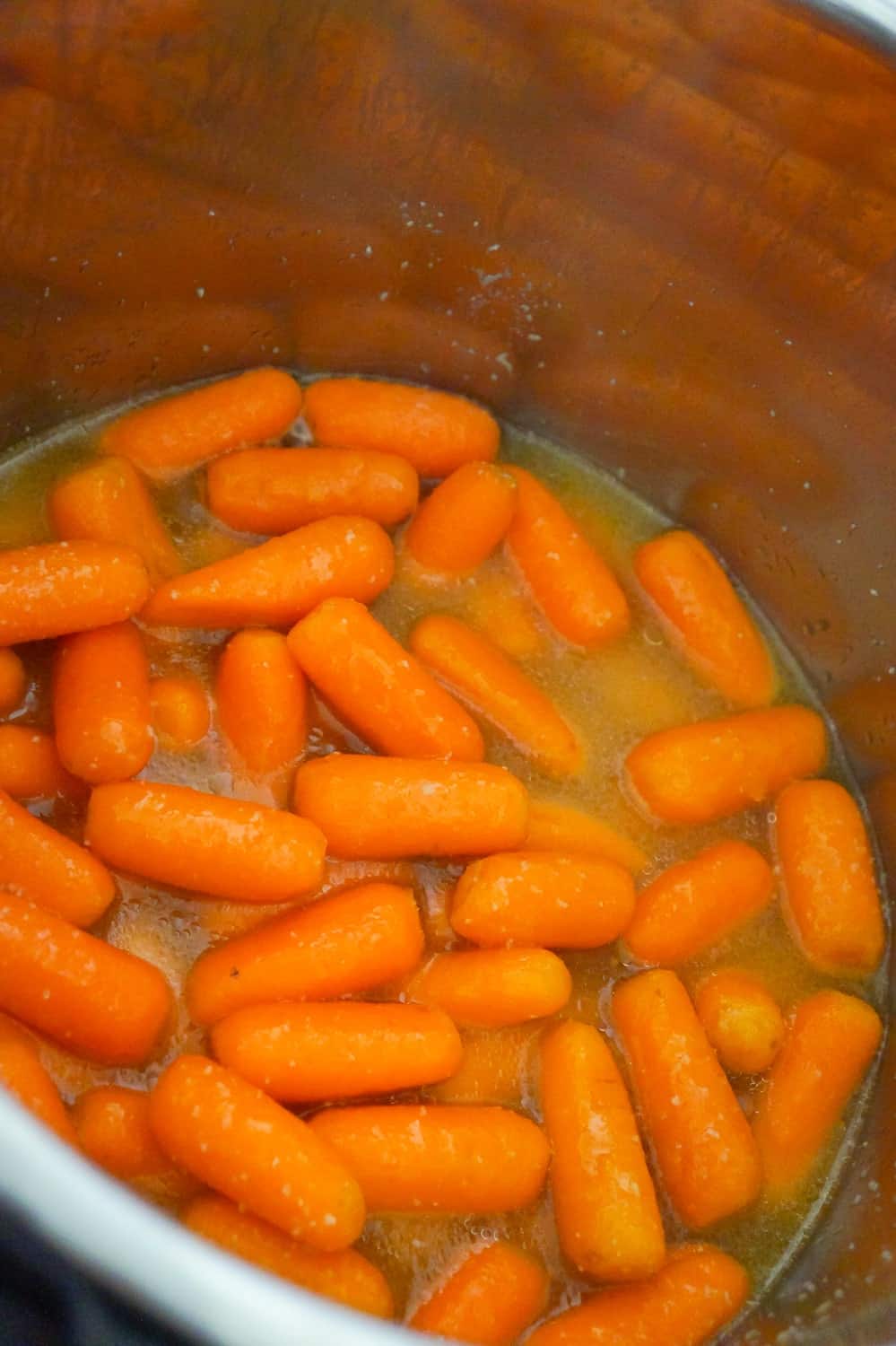 glazed carrots in an Instant Pot