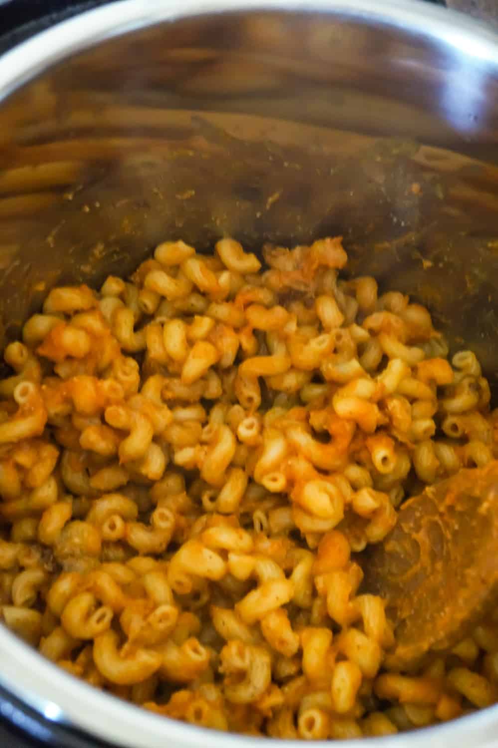pumpkin pasta in an Instant Pot