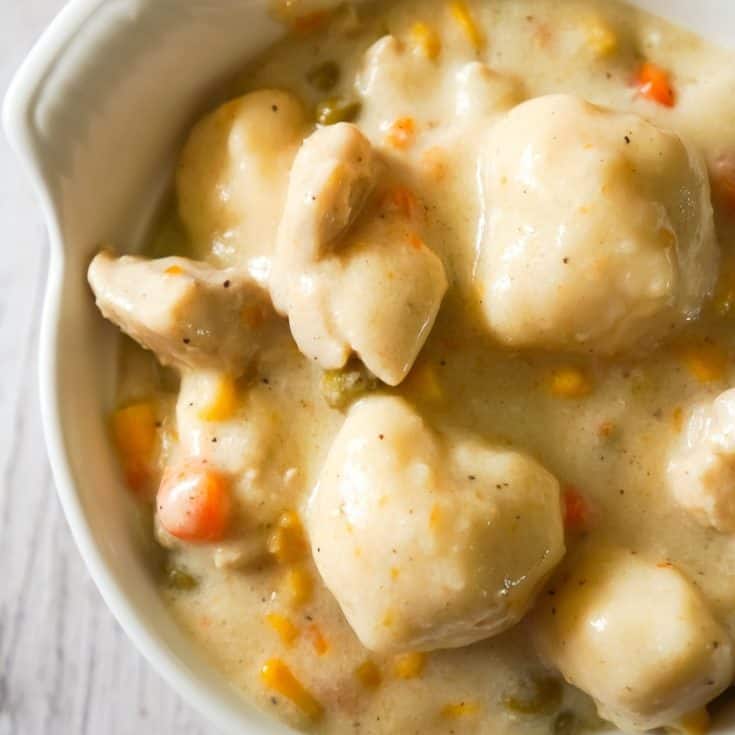 Chicken And Dumplings With Bisquick This Is Not Diet Food