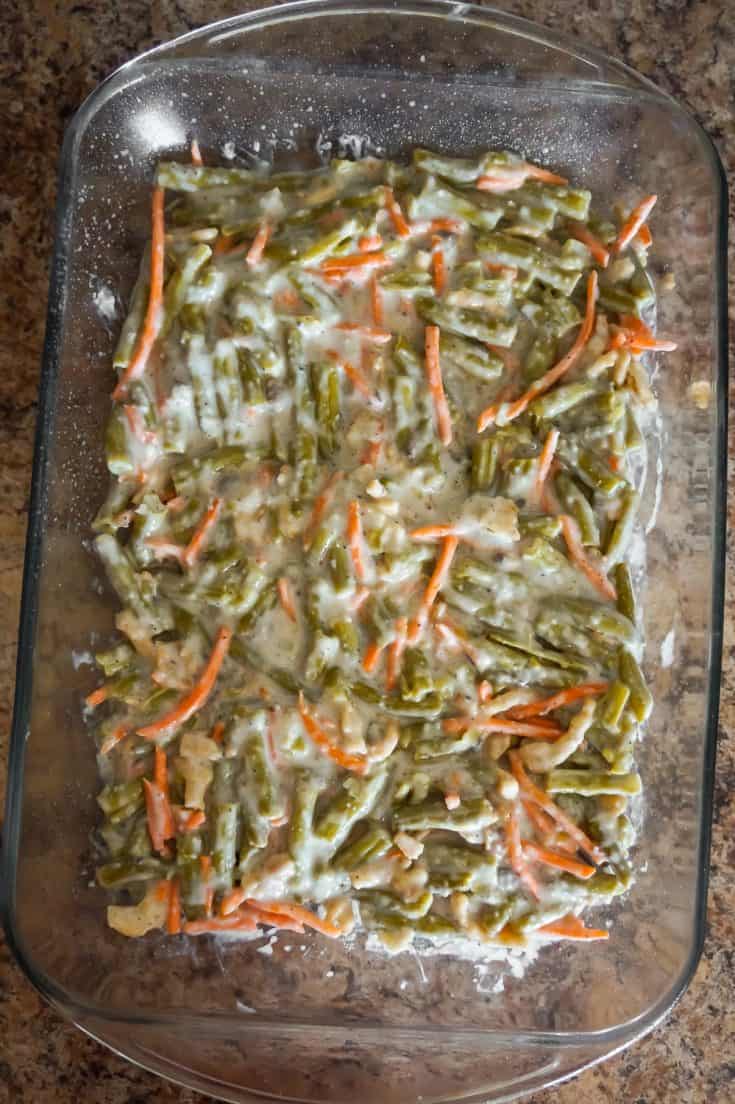 Green Bean Casserole with Campbell's Soup - THIS IS NOT DIET FOOD