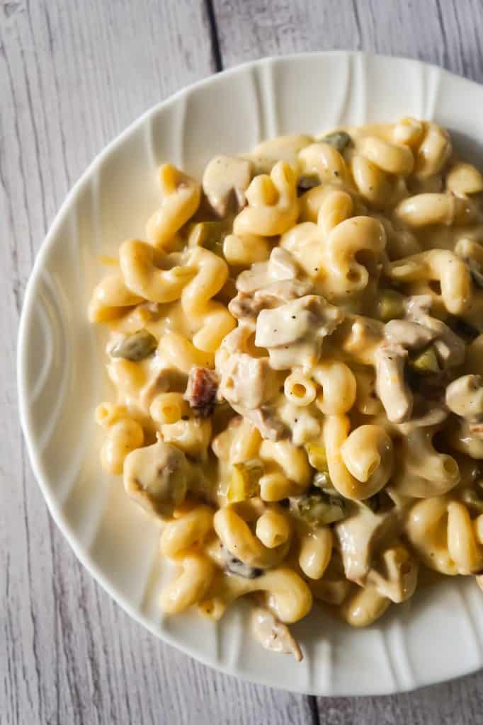 Instant Pot Cheesy Dill Pickle Chicken Pasta THIS IS NOT DIET FOOD