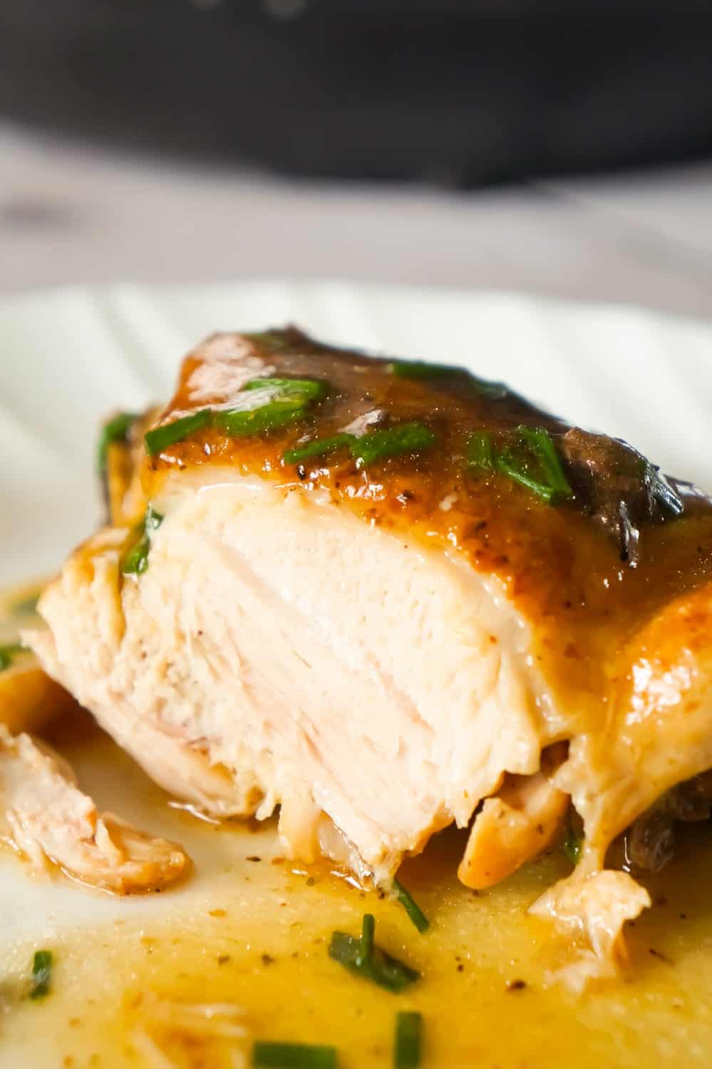 Instant Pot Chicken Thighs is a delicious pressure cooker chicken recipe with gravy cooked all in one pot.