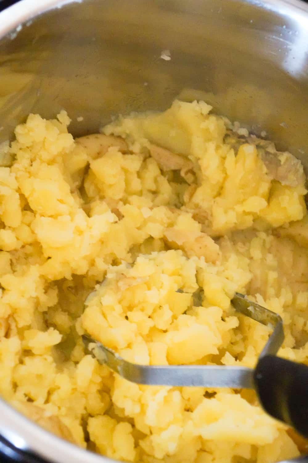 mashed potatoes in an Instant Pot