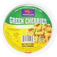 Pennant Green Cherries, 8 Ounce