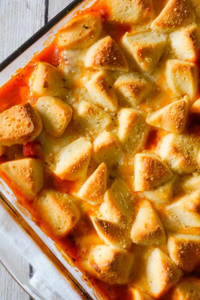 Meatball Casserole with Biscuits THIS IS NOT DIET FOOD