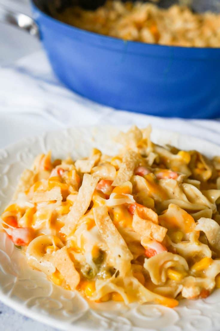 One Pot Chicken Noodle Casserole THIS IS NOT DIET FOOD