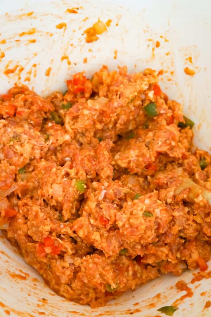 Sausage and Peppers Meatloaf THIS IS NOT DIET FOOD