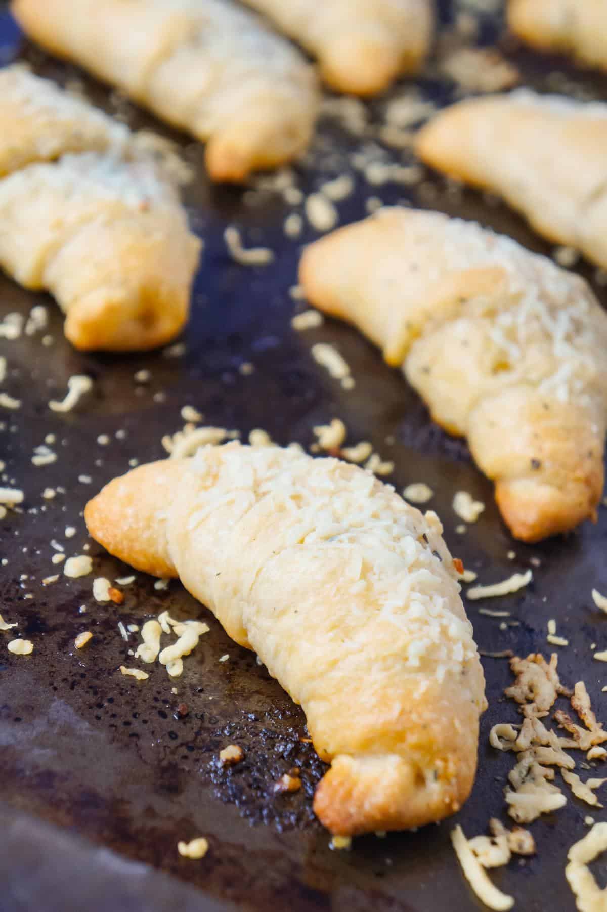 Parmesan Crescent Rolls (Not from a Can) - Biscuits & Burlap