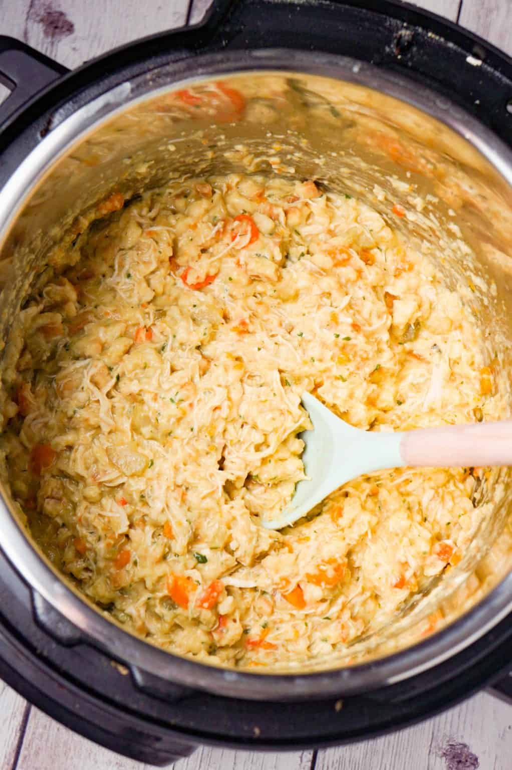 Instant Pot Chicken and Stuffing Casserole THIS IS NOT DIET FOOD