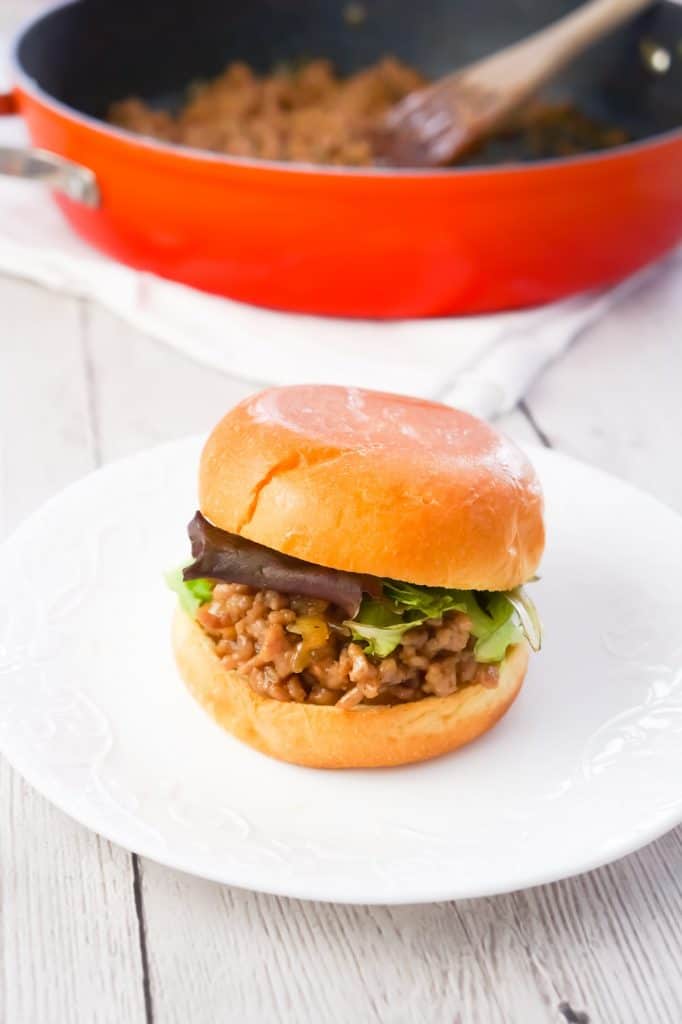 Honey Garlic Chicken Sloppy Joes THIS IS NOT DIET FOOD