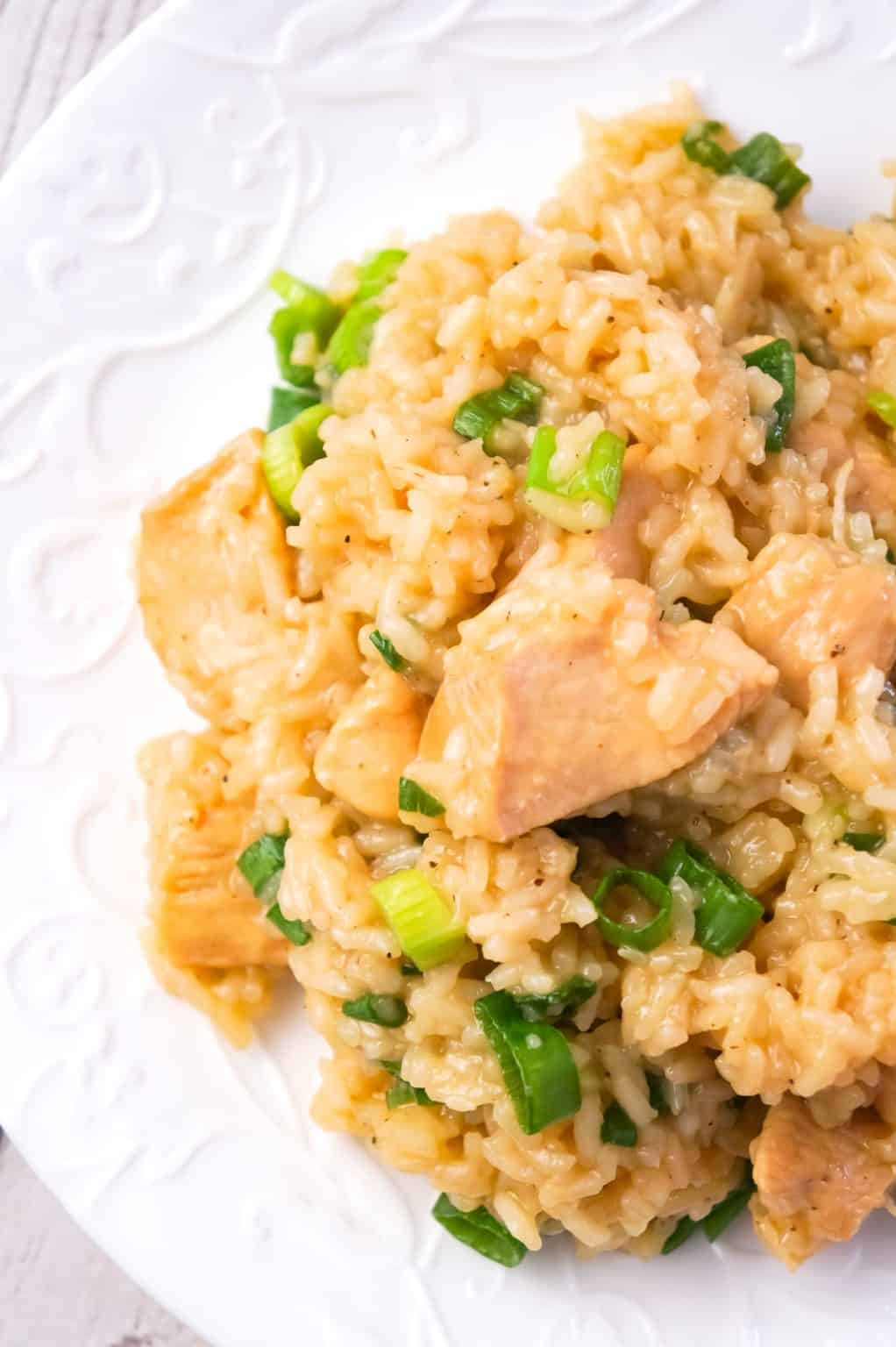 Instant Pot Honey Garlic Chicken and Rice THIS IS NOT DIET FOOD