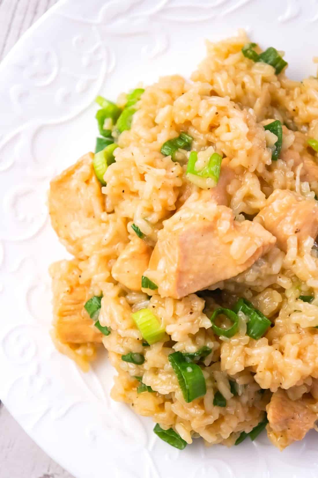 Instant Pot Honey Garlic Chicken and Rice THIS IS NOT DIET FOOD