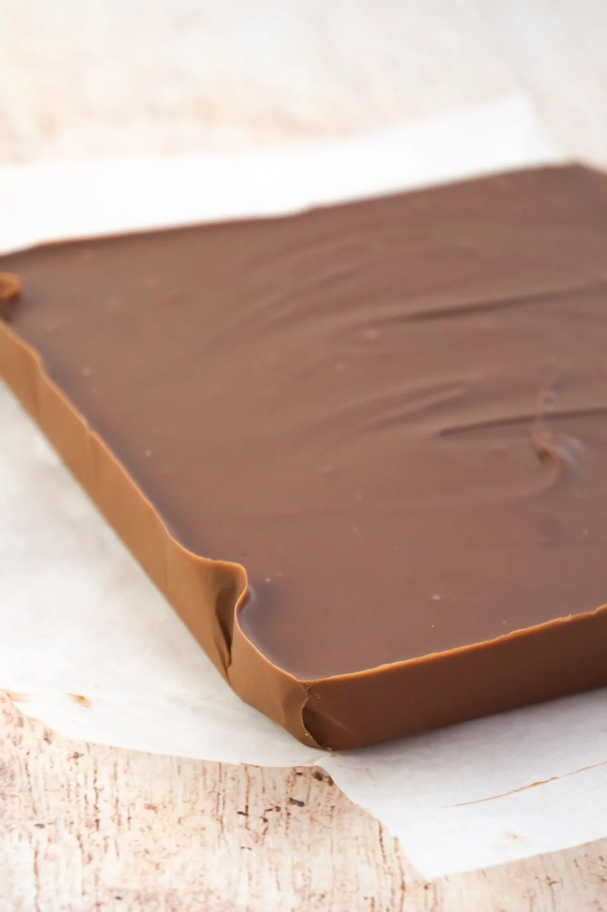 Nutella Fudge is an easy two ingredient microwave fudge recipe using Nutella and milk chocolate chips.