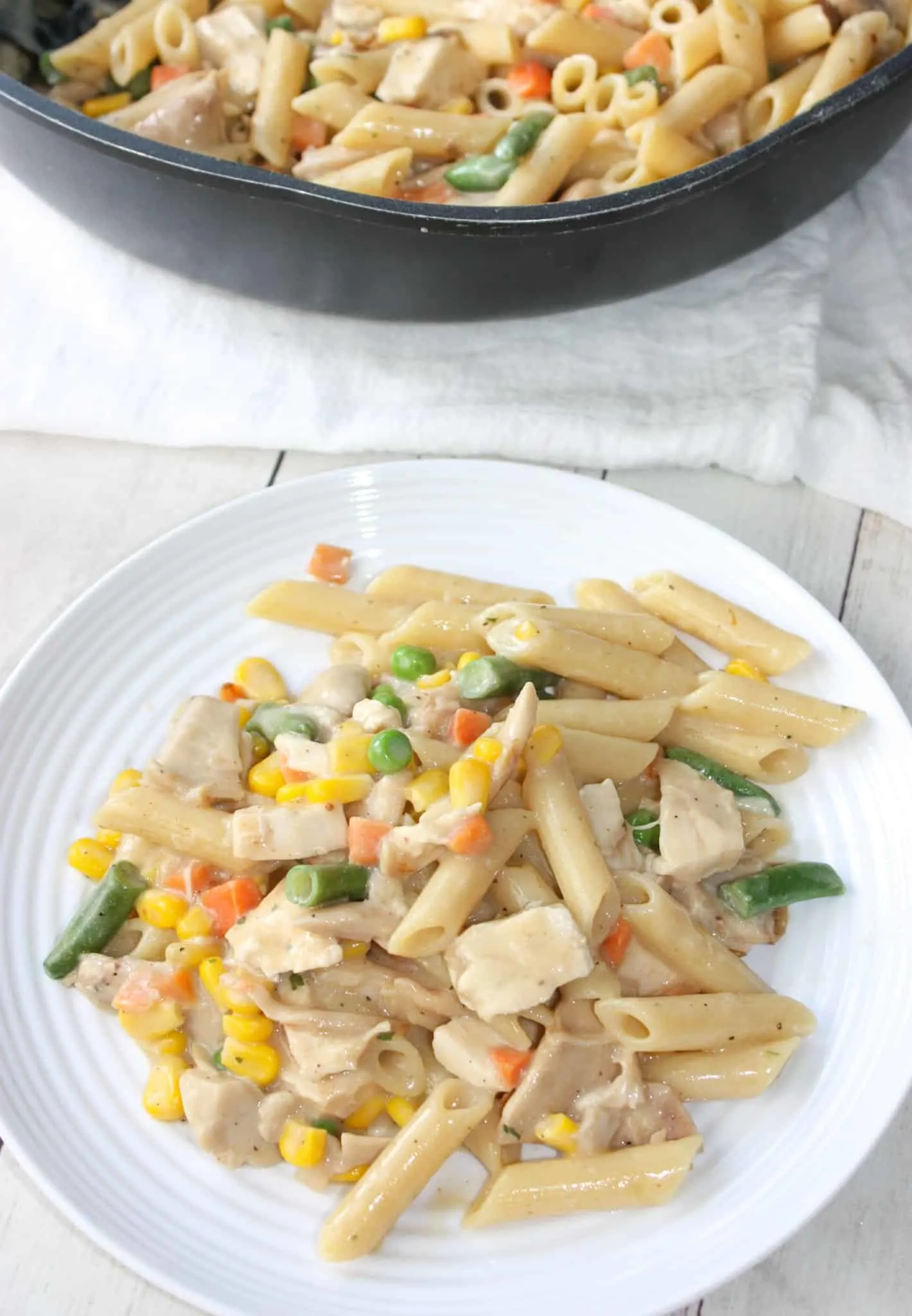 Creamy Stovetop Chicken and Pasta