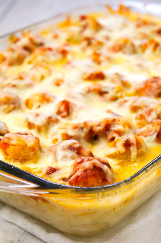 Chicken Parmesan Mac and Cheese THIS IS NOT DIET FOOD