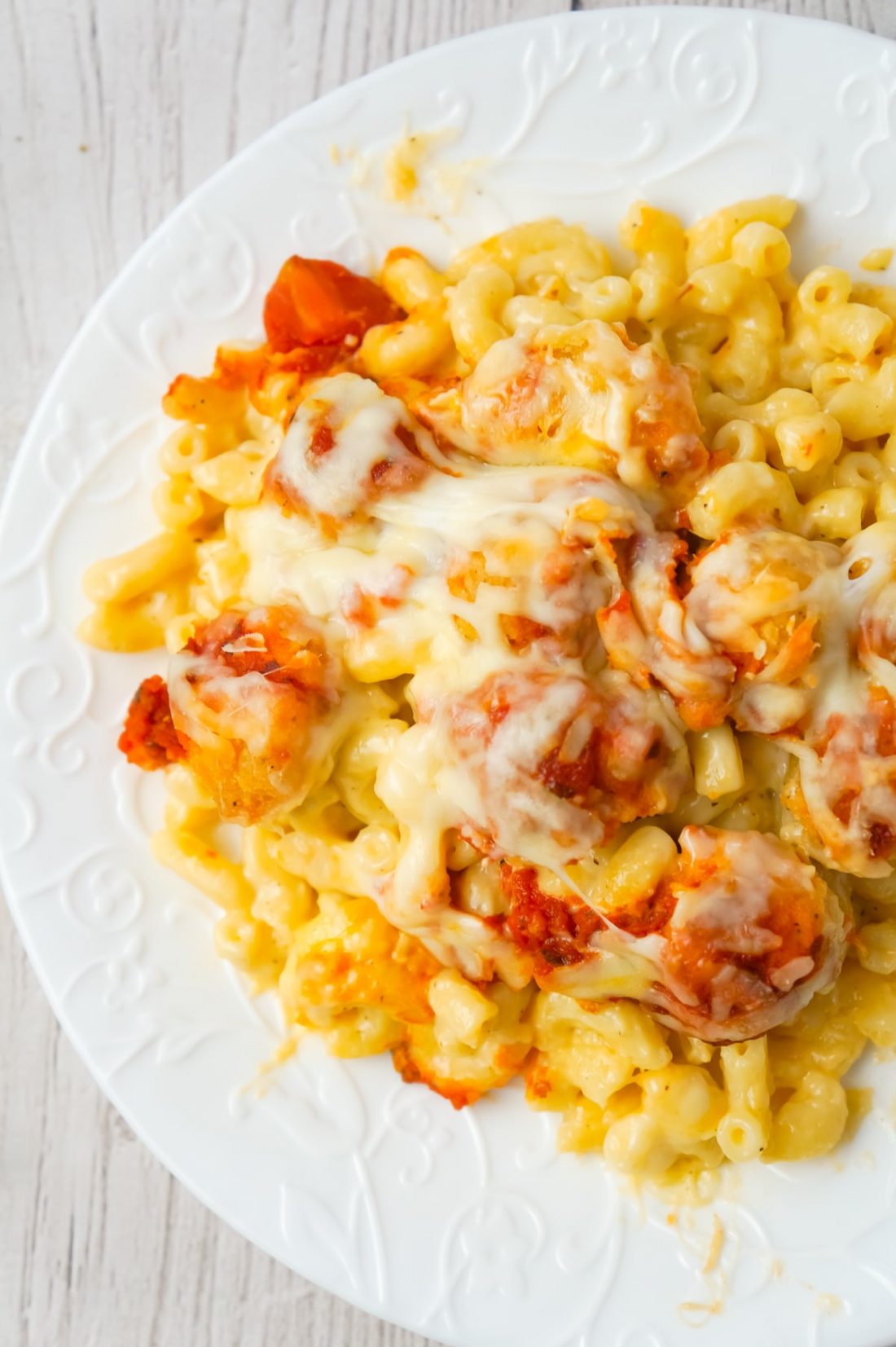 Chicken Parmesan Mac and Cheese THIS IS NOT DIET FOOD