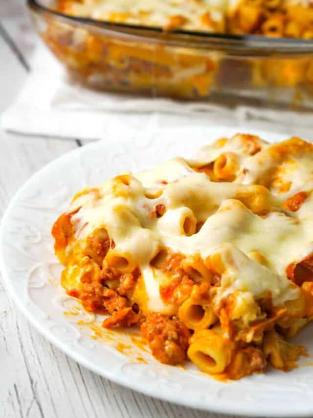 How to Make Baked Ziti with Sausage THIS IS NOT DIET FOOD