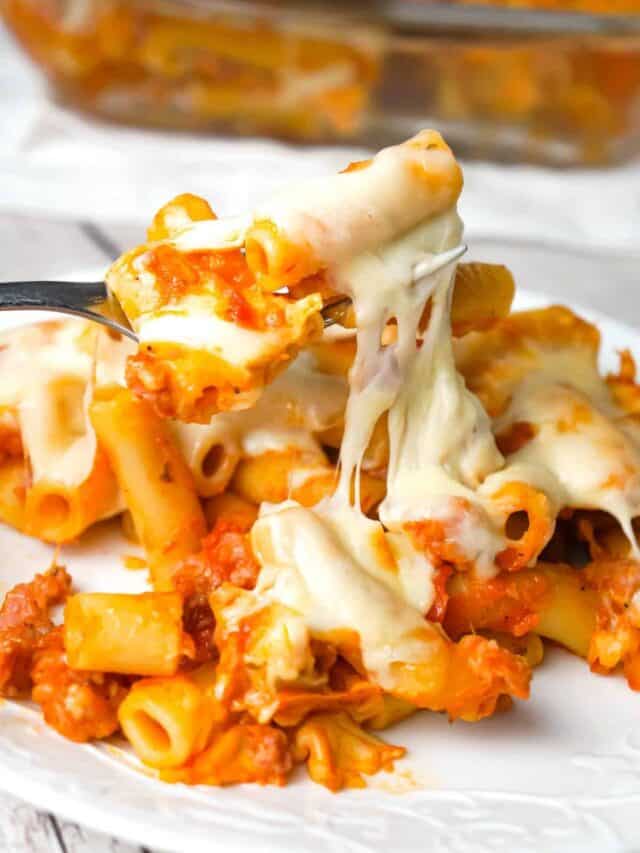 Make Baked Ziti with Sausage Recipe THIS IS NOT DIET FOOD